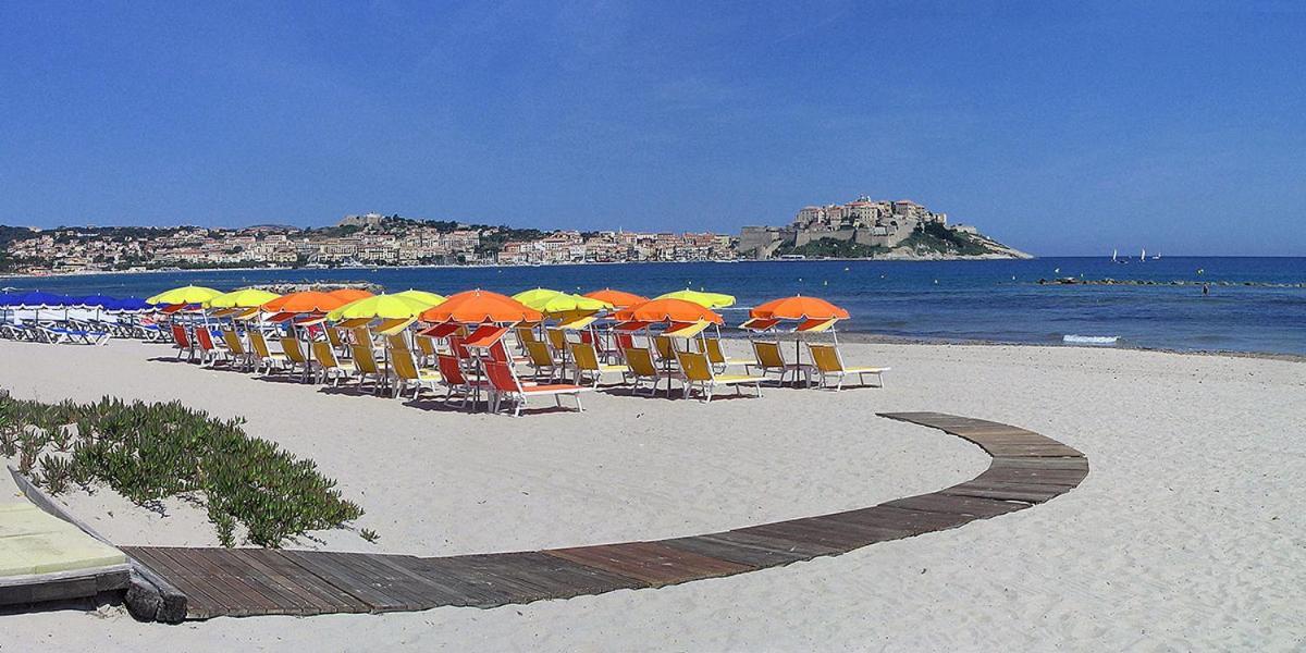 Appartement Ou Studio La Mer & La Plage A Vos Pieds Calvi 칼비 외부 사진